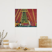 Set Design for 'Thamar', 1912 Poster (Küche)