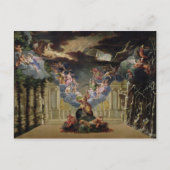 Set-Design für 'Atys' von Jean-Baptiste Lully Postkarte (Vorderseite)
