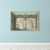 Set-Design für die Weltpremiere Leinwanddruck (Insitu (Holzboden))