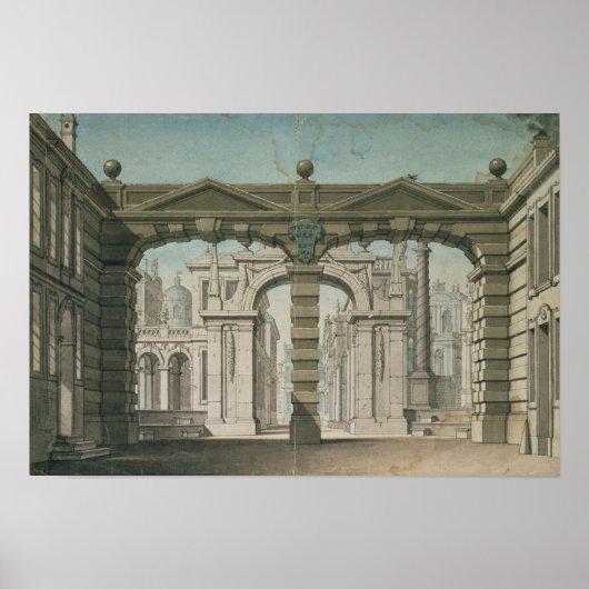 Set-Design für die Weltpremiere Poster (Vorne)