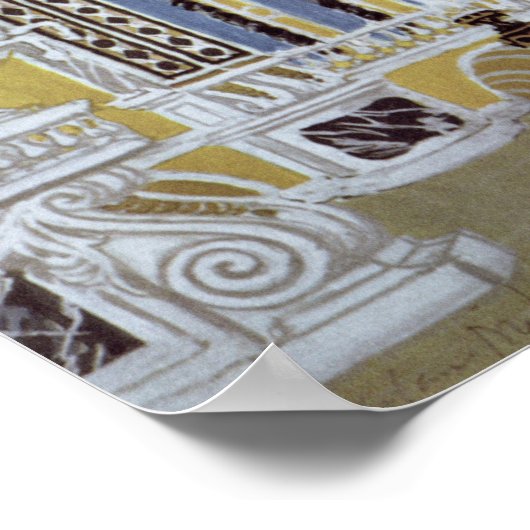 Set-Design für 'The Magic Flute' Poster (Ecke)