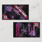 Set die Trend-Kosmetik-Geschäfts-Karte Visitenkarte (Vorne/Hinten)