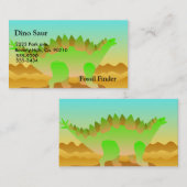 Set Dino Rawr Visitenkarte (Vorne/Hinten)