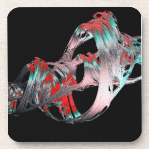 Set "Double Rainbow Vortex Cork Untersetzer" Untersetzer