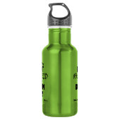 Set Edelstahlflasche (Rückseite)