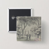 Set-Entwurf für Tat II der Oper 'Lakme Button (Vorne & Hinten)