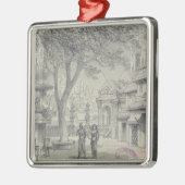 Set-Entwurf für Tat II der Oper 'Lakme Ornament Aus Metall (Links)