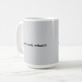 Set es und, was? kaffeetasse (Vorderseite Links)