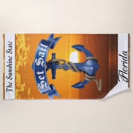 Set for Sailing Away Strandtuch