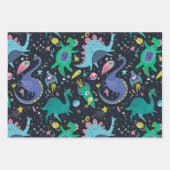 Set für 3 flache Planierpapiere Geschenkpapier Set (Vorderseite)