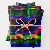 Set für Abstraktes Papierwaschpapier mit mehreren Geschenkpapier Set (Beispiel)