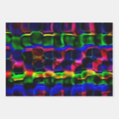 Set für Abstraktes Papierwaschpapier mit mehreren Geschenkpapier Set (Vorderseite)