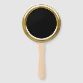 Set für alle Farbgoldrahmen Fächer (Rückseite)