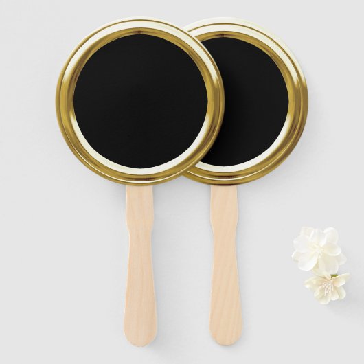 Set für alle Farbgoldrahmen Fächer (Vorne und Hinten)