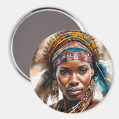 Set für Aquarellmalerei, Hyper Realistic Character Magnet (Vorderseite/Rückseite)