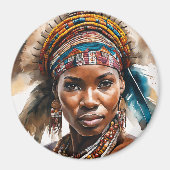 Set für Aquarellmalerei, Hyper Realistic Character Magnet (Vorne)