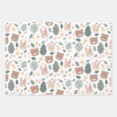 Set für Bänder und Bären Geschenkpapier Set (Vorderseite)