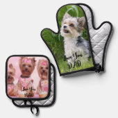 Set für benutzerdefinierte Foto-Pot-Halter (Vorderseite/Rückseite)