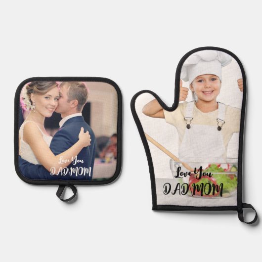 Set für benutzerdefinierte Foto-Pot-Halter (Vorderseite)