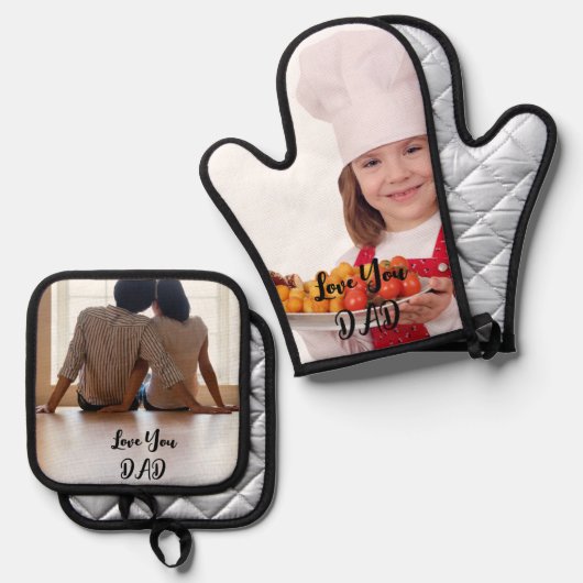 Set für benutzerdefinierte Foto-Pot-Halter (Vorderseite/Rückseite)