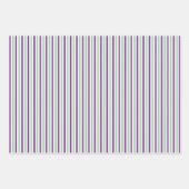 Set für Blumenzwiebelgrün und Lavendel Geschenkpapier Set (Vorderseite 3)