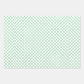 Set für Blumenzwiebelgrün und Lavendel Geschenkpapier Set (Vorderseite 2)