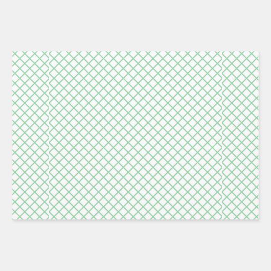 Set für Blumenzwiebelgrün und Lavendel Geschenkpapier Set (Vorderseite 2)