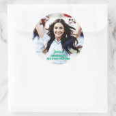 Set für das benutzerdefinierte Foto-Sticker für Te Runder Aufkleber (Tasche)