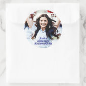 Set für das benutzerdefinierte Foto-Sticker für Te Runder Aufkleber (Tasche)