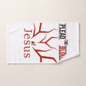 Set für das Blut von Jesus-Bädern (weiß) (Handtuch)