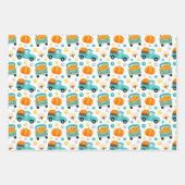 Set für das Erntepapier für Herbst 3 Geschenkpapier Set (Vorderseite)