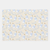 Set für das erste Zahnwrapping Geschenkpapier Set (Vorderseite 2)