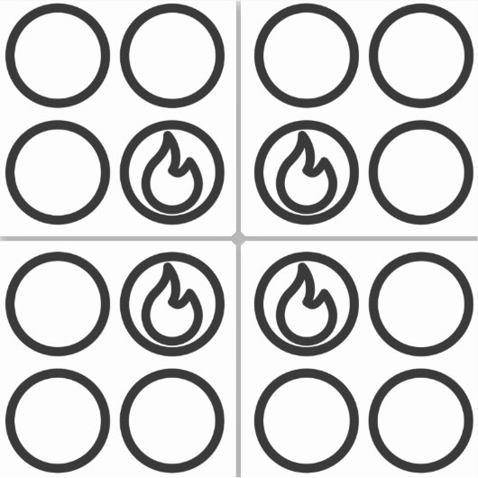 Set für das Etikett der oberen Knochenstelle (Vorderseite)