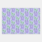 Set für das Fackelpapier für Lavendel Geschenkpapier Set (Vorderseite 3)