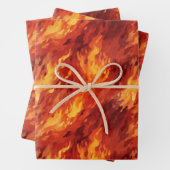 Set für das Flammschutzpapier Geschenkpapier Set (Beispiel)