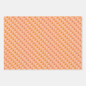 Set für das helle Blumenmuster Geschenkpapier Set (Vorderseite)