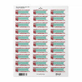 Set für das Label "Damask Return Address" (Vorne)