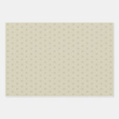 Set für das Minty Peach Fire Wrapping Paper Geschenkpapier Set (Vorderseite)