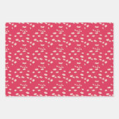 Set für das Mushroom Forest Wrapping Paper Geschenkpapier Set (Vorderseite 3)