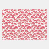 Set für das Mushroom Forest Wrapping Paper Geschenkpapier Set (Vorderseite 2)