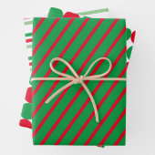 Set für das Muster eines Pauschalblattes von 3 Geschenkpapier Set (Beispiel)