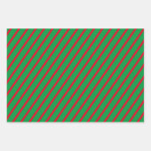 Set für das Muster eines Pauschalblattes von 3 Geschenkpapier Set (Vorderseite)