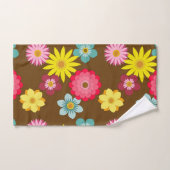 Set für das Muster eines Retro-Musters (Handtuch)