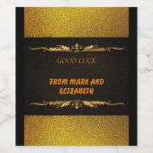 Set für das neue Jahr Weinetikett (Einzelnes Label)