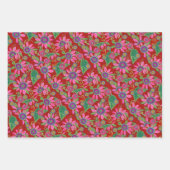 Set für das Schnellheft-Papier mit 3 Blättern Geschenkpapier Set (Vorderseite 3)