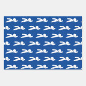 Set für das Schwimmsport Design Geschenkpapier Set (Vorderseite 2)