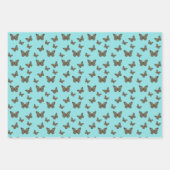 Set für das ukrainische Monarch Wrapping Paper Geschenkpapier Set (Vorderseite 3)