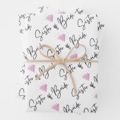 Set für das Umhüpfpapier für Brücken von 3 Blatt (Beispiel)