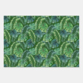 Set für das Wrapping von Palms und Ferns Geschenkpapier Set (Vorderseite)