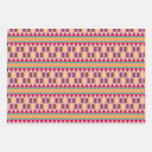 Set für das Wrapping von Süßigkeiten Geschenkpapier Set